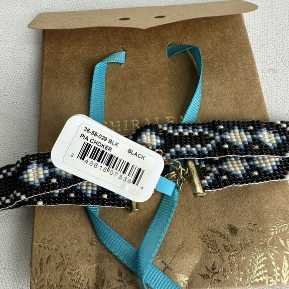 Shiraleah PIA Beaded Choker Necklace - Picture 3 of 6